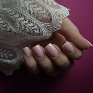 Gelpolish plus 2 nagels French (live wedstrijd)